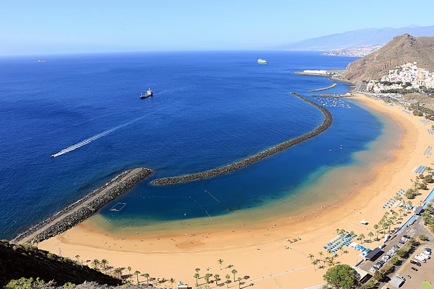 Der Strand Las Teresitas